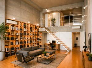 巨大な窓から眺めるレインボーブリッジ・オーシャンフロント【賃貸/SOHO可/オフィス可/港区/～50万/95㎡以上】※お申込み中になります