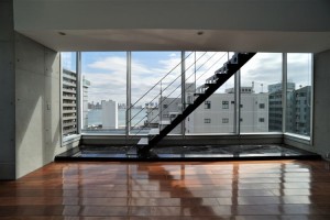 東京ベイエリアのライフスタイルを具現化した海が見えるコンセプチュアルなデザインメゾネット空間【賃貸】