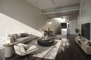 渋谷駅近くの都会派デザイナーズ1LDKプラン【賃貸/渋谷区/～22万/40㎡以上】