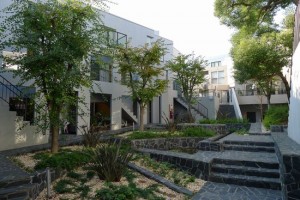 代々木公園,贅沢な中庭のあるリノベーションされたメゾネット空間【賃貸/SOHO可】