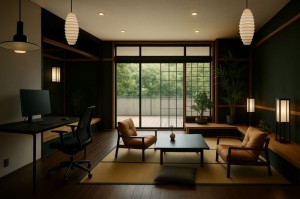 恵比寿,都心で高級リゾートの和モダンを感じるプレミアムルーム【賃貸/SOHO可/渋谷区/～50万/90㎡以上】
