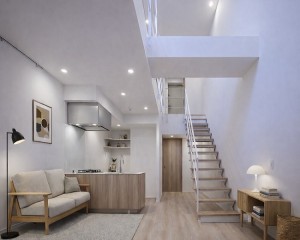 代々木上原,静寂の地・西原で味わう、吹き抜けの贅沢【賃貸/渋谷区/～21万/45㎡以上】