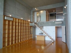 巨大な窓から眺めるレインボーブリッジ・オーシャンフロント【賃貸/SOHO可/オフィス可】