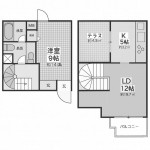 MSデュプレックス大型犬飼育可能間取り(間取)