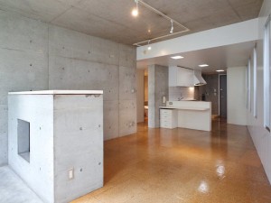 扇状に広がる静謐な空間、池尻大橋のデザイナーズ1LDK【賃貸/SOHO可/オフィス可/目黒区/～22万/60㎡以上】