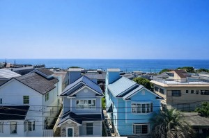 海と富士を望む、鎌倉ヒルトップの家【売買/鎌倉市】